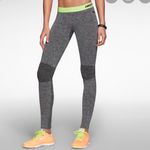 Nike Pro seamless legging stretch dri fit grey gym Photo 0
