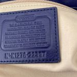 Coach Candace Legacy Red Navy and Cream Striped Women's Bag EUC Photo 10