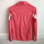 Saucony  Pink & White Waffle Weave Quarter Zip Jacket Photo 1