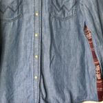 Wrangler Retro XL Women's Long Sleeve Aztec Back Western Shirt Photo 5