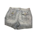 Faded Glory  Womens Stretch Denim Jean Shorts Back Flap Pockets Size 16 Photo 2