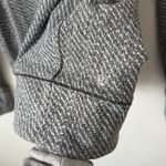Lululemon 10 Rush Hour Gray and Black Herringbone Long Sleeve Top Photo 3
