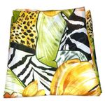 Tropical Green and Orange Scarf Photo 0