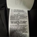 Gap NWOT Maternity Full Belly Panel Black Satin Trousers Size XL Formal Holiday Photo 6