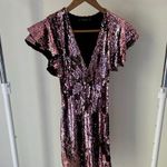 ZARA  Basic Pink Sequin Mini Dress Size Small Photo 1