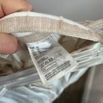 H&M Linen Blend Striped Pants Size 12 Cropped Wide Leg Coastal Grandma Photo 5