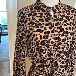 Leopard Print Maxi Dress Tan Photo 2