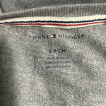 Tommy Hilfiger Women's Gray Blue Red Hilfiger Long Sleeve Shirt Size S Photo 2