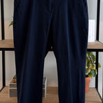 J.Crew Kate High Rise Ankle Navy Career Dress Pant Trouser, 14 Photo 0