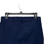 Crosby Flat Front Straight Leg‎ Pant, Womens Size 4 Navy Blue Chino Pants Photo 5