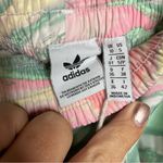 Adidas  marbled track joggers pink green size small Photo 4