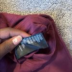 Urban Outfitters  Butterfly Print Flared Wine Red Pants SIZE M Photo 3