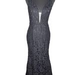 Lulus Everly Black Lace Maxi Dress Photo 1