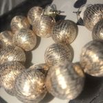 EXPRESS ✨ Thread-Wrapped Ball Hoop Earrings✨ Photo 3