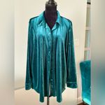 Joan Rivers Beautiful velvet button down top 🌹🌹 Photo 4