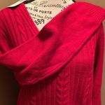 CHAPS NWT  sz L vneck sweater red Photo 5