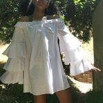 Nordstrom White Summer Mini Dress Photo 0