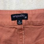 Originality Women's Pink Cargo Pants Size Small Straight Leg Cotton High Rise Photo 1