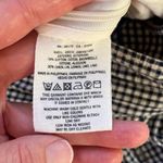 Anthropologie Cartonnier Women's Black And White Gingham Tie Shorts Size 14 Photo 7