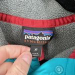 Patagonia Women's Synchilla Snap-T Fleece Mock Neck Pullover Jacket Gray Size XS Photo 3