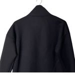 Champion  Womens Black Sport Mock Neck Shoulder Zip Pullover Fleece Sweatshirt XS Photo 6