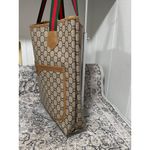 Gucci Vintage  Plus GG Monogram Large Coated PVC Tote Bag Photo 3