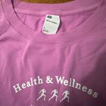 All In Motion Health & Wellness Pink Sweatshirt Photo 2