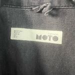 Top shop moto washed black denim Photo 3
