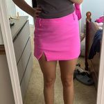 Impressions Boutique Hot Pink Mini Skirt Photo 0