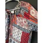 By Together  S/M Women's Patchwork Bohemian Blouse Photo 3
