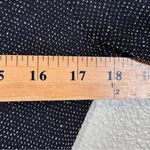 XScape  Black Glitter Mini Shift Dress Womens M Long Sleeve Cocktail Party Formal Photo 6