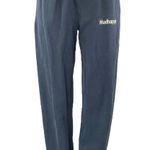 Madhappy  Women's Navy Blue High Rise Embroidered Tapered Jogger Sweat Pants XS Photo 0