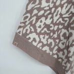 Barefoot Dreams  CozyChic Ultra Lite Ocean Breeze Poncho Womens Faded Rose Animal Photo 3