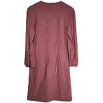 Wrap London‎ Embroidered Linen Blend Long Sleeve V Photo 1