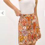 Farm Rio for Anthropologie Vibrant Floral Brazilian Rainforest Skirt Size XS Photo 0