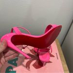 Christian Louboutin  Loubigirl 100 Leather Stiletto Sandals Barbie Pink Photo 8