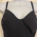 Maison Lejaby Drape Full Cup Ballerina Black Swimsuit Size 38/Large EUC #2478 Photo 4