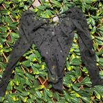 Victoria's Secret  Sheer Polka Dot Bodysuit Size Small Photo 0
