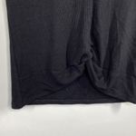 Sanctuary Womens Tee Size S Black Short Sleeve Tie Knot T-Shirt Casual Minimal Photo 2