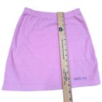 White Fox Boutique White Fox‎ Pink Terry Cloth Mini Skirt Lined Casual XS Feminine y2k beach Photo 3