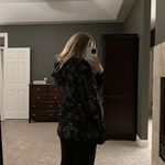 White Birch Mainstream Boutique  Faux Leather Hoodie Photo 9