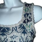 Pilcro ANTHROPOLOGIE‎  Knit Patterned Sleeveless Cross Back Tank EUC Size XS Photo 3