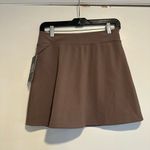 NWT Move Theology Sz: M Mocha Brown Pull On Skort Skirt Tennis Sporty Activewear Size M Photo 1