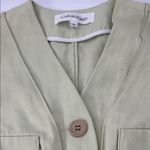 Calvin Klein  Sage Green Button-Up Jacket Photo 2