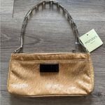 Mondani New York Tan Leather Chained Shoulder Bag (NWT) Orange Photo 7