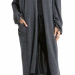 Nordstrom  By Design Women's Gray Long Cardigan Photo 0
