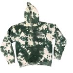 Womens Viva La Bonita Streetwear Gorpcore Tie Dye Green Hoodie Medium Photo 1
