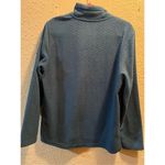 Zyia Active Wicked Teal Fleece Snap Button Pullover Top Size Large Photo 13