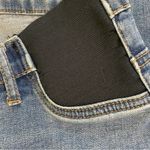 Indigo Blue  Maternity Ankle Cropped  Jeans in Classic Blue Photo 4