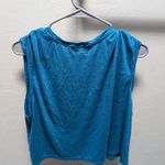 JoyLab  XL Crop Tank Top Blue Photo 1